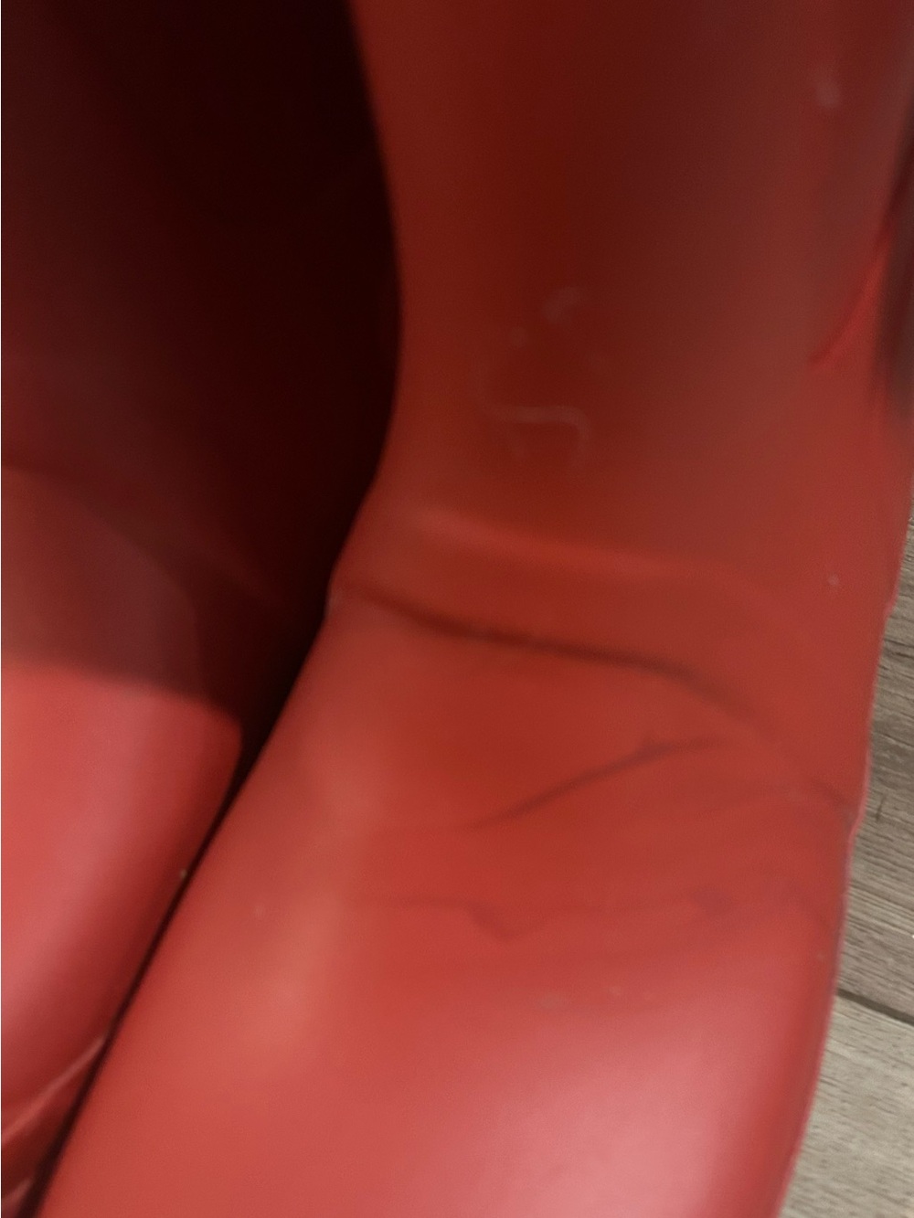 LAST CALL - Closet Closing! Hunter Tall Matte Red Rubber Rain Boots - Picture 3 of 7